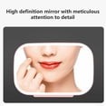 thumbnail image 4 of Dvkptbk Car Portable Makeup Mirror Car Driver and Passenger Sunshade Vanity Mirror LED Light Control Makeup Mirror High-Definition Makeup Mirror Automobiles & Motorcycles, 4 of 8