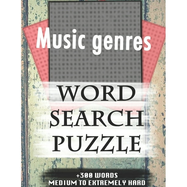 music genres word search puzzle 300 words medium to extremely hard and many more other