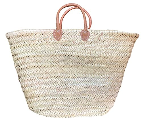 Purifyou Handmade Moroccan Basket | Storage, Blankets, Laundry, Market | Medium