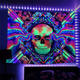 thumbnail image 5 of Tapiz fluorescente, tapiz fluorescente, cortina luminosa, tapiz para decoración de fiestas, renovación de dormitorios, revestimiento de paredes, 5 of 6