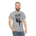 thumbnail image 4 of 80s Retro Team RAD Graffiti Racing Bike Design Unisex Heavy Cotton Tee, 4 of 5