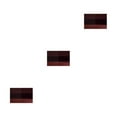 thumbnail image 4 of yingyy 1/2/3 Dégradé Bambou Texture PVC Tissé Napperons Bol Isolation Anti-Dérapants Tables Décors Tapis Rouge Violet 3PCS, 4 of 6
