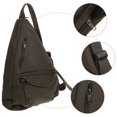 thumbnail image 5 of Large Capacity Sling Bag Canvas Crossbody Bag for Storage Use, 5 of 5