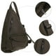 thumbnail image 5 of Large Capacity Sling Bag Canvas Crossbody Bag for Storage Use, 5 of 5