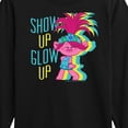 thumbnail image 3 of Trolls - Show Up Glow Up Poppy - Toddler & Youth Long Sleeve Graphic T-Shirt, 3 of 5