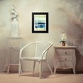thumbnail image 4 of Popp, Grace 12x14 Black Modern Framed Museum Art Print Titled - Aqua Streak II, 4 of 5