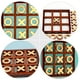 thumbnail image 5 of WORGEOUS 1 set xo wood board juego xo ajedrez de madera juguete interactivo juguete educativo juguete educativo, 5 of 9