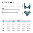 thumbnail image 6 of Wukai Cartoon Heavy Equipment Machinery Road Construction Women's Bikini Set Two Piece,wimsuit High Waisted V Neck Twist Front Adjustable Spaghetti Straps Bathing Suit-, 6 of 7