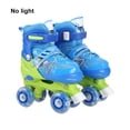 thumbnail image 5 of Cientrug 2x Pink Roller Skates For Girls Ages 6-12 Adjustable Size And Flashing Lights Girls Roller Skates blue No glitter, 5 of 6