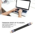 thumbnail image 3 of Usb 3.2 Gen 2 Type C Cable, Easy To Bend Plug and Play Fast Charging 40gbps Data Transfer Short USB C To USB C Cable  for Laptop, 3 of 7