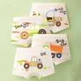 thumbnail image 2 of JUMEYU Boy Briefs BoysTween Modern Patterns Underwear Assorted Briefs Underwear 4 Packs Size 9-12 (Beige,9-12 Years), 2 of 5