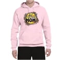 thumbnail image 3 of Wild Bobby, Softball Mom Animal Print Girl Sports Unisex Graphic Hoodie Sweatshirt, Light Pink, XX-Large, 3 of 5