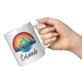 thumbnail image 4 of 11oz White Ceramic Coffee Cup with Mountain and Sunset Design – Colorado Souvenir Gift – Scenic Nature Travel Mug for Outdoors Lovers, 4 of 4