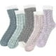 thumbnail image 1 of pares de calcetines peludos para mujer, suaves y esponjosos, con forma de gato, para invierno, cálidos, ideales para rellenar medias navideñas., 1 of 5