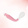 thumbnail image 2 of Infant Flexible Spoon Children Feeding Tableware Silicone Spoon Eating Tool (Spoon, Pink, with Storage Box), 2 of 8