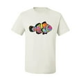 thumbnail image 2 of Wild Bobby, Colorful Neon Nemo Clownfish, Animal Lover, Men Graphic Tees, White, 2XL, 2 of 3