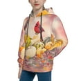 thumbnail image 2 of Kll Unisex Kids Boys Girls Hooded Pocket Pullover Hoodies-Fall Colorful, 2 of 9