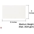 thumbnail image 5 of 4 x 6" White Chipboard - Cardboard Medium Weight Chipboard Sheets - White on One Side - 25 Per Pack, 5 of 5