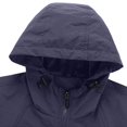 thumbnail image 6 of WRKEKC Lightweight Hooded Windbreaker for Men Quick Dry Zip-Up Casual Outerwear with Elastic Cuffs for Everyday Outdoor Activities, 6 of 9