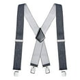 thumbnail image 2 of LNKOO Suspenders for Men, X-Back 2" Wide Adjustable Mens Suspenders with Heavy Duty Clip for Work, 2 of 2