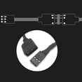 thumbnail image 3 of Cable Adaptador Sincronización Placa Base RGB 5V VDG A Línea Conversión 3 Pines (50 Cm), 3 of 8