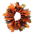 thumbnail image 1 of Gargantilla para mascotas de Halloween, bufanda navideña para mascotas, bandana, corbata, cinta duradera para gatos y perros naranja y negro, 1 of 8