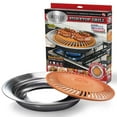 thumbnail image 1 of Gotham Steel Smokeless Stovetop Indoor Grill – Nonstick Ceramic Coating, Healthy Korean BBQ Grill, 2-Piece Set, 1 of 8