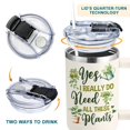 thumbnail image 4 of Vaso AT2Z GLOBAL Gardening 1.2 L con mango y pajita, 4 of 7