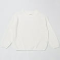 thumbnail image 2 of AherBiu Boys Girls Knitting Tops Crew Neck Long Sleeve Sweaters Unisex Child Kid Toddlers Fall Casual Jumper Tops, 2 of 3