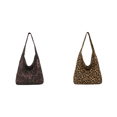 thumbnail image 1 of Bolso Hombro Retro Leopardo para Mujer Lona Con Múltiples Bolsillos Las Axilas (café), 1 of 8