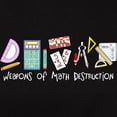 thumbnail image 3 of CafePress - Weapons Of Math Destruction Women's Dark T Shirt - Women's Traditional Fit Dark T-Shirt, 3 of 4