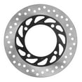 thumbnail image 3 of Disque de Frein de Moto, Performance Stable Disque de Frein Universel Rotor 240mm Fer Durable pour Modification Type 1, 3 of 8