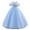 Blue, variant on TBWNWG Elegant Girls formal Evening Gown for Piano Recital Flower Girl Pageant Party Long Maxi Dress,Sizes 4-5 Years