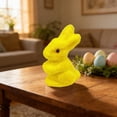 thumbnail image 6 of Yurqghjb Flocked Foam Easter Bunny Ornament for Spring Floral Branch Wreath DIY Decor, 6 of 6