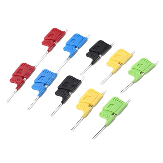 Pinza de Prueba de Chip de 10 Piezas, Pinza para Circuito Integrado, Accesorio de Grabado de BIOS, Adaptador de Zócalo PIN SMD, Programador para Analizador Lógico.