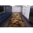 thumbnail image 1 of Machine Washable Custom Size Runner Rug Skid Resistant Backing Rug Runners Abstract Beige Color Customize Length by Feet in USA Facility 26" or 36" Width, 1 of 7