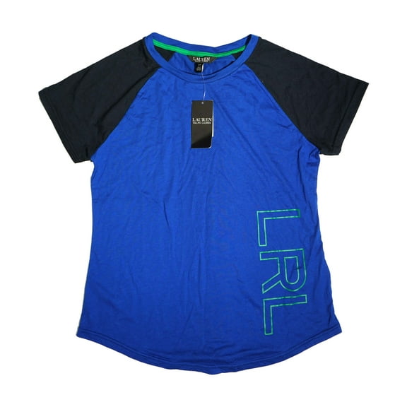 Ralph Lauren Womens Oversize Logo T-Shirt, Navy, S