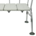 thumbnail image 4 of McKesson Knocked Down Bath Transfer Bench, Adjustable Height, 400-lbs Capacity, 1 Ct, 4 of 6