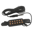 thumbnail image 1 of 12-Hole Acoustic Guitar Sound Hole Pickup Magnetic With Tone Controller Cable, 1 of 9