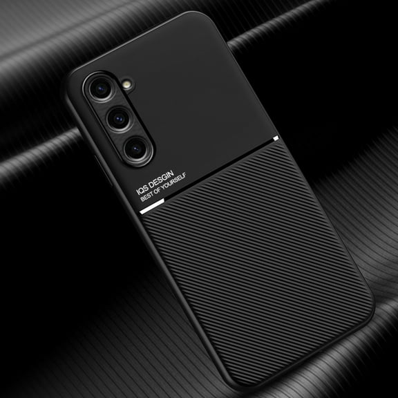 Dteck Protective Case Compatible with Samsung Galaxy S23 FE, Slim Fit Shock-Absorption Flexible Soft TPU Cover for Samsung S23 FE 5G,Black