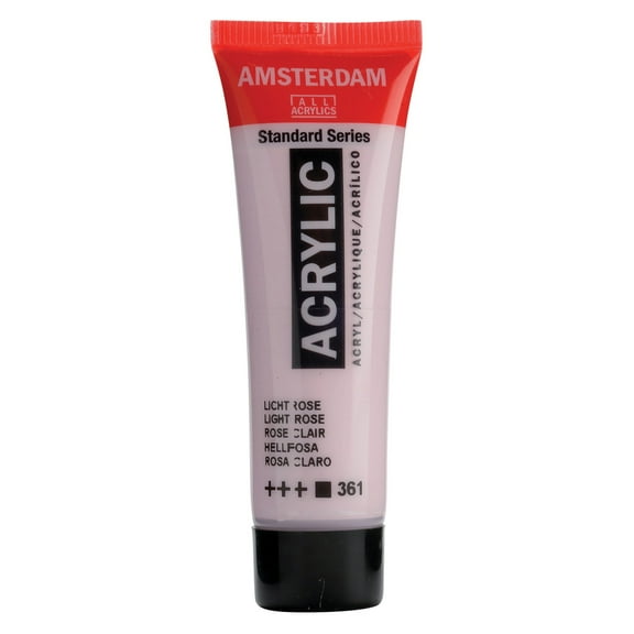 Amsterdam Standard Series Acrylic Paint, 20ml, Light Rose