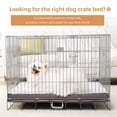thumbnail image 2 of Waterproof 29" Dog Bed for Medium Dogs with Washable Removable Cover,Pet Kennel Pad for Crates, 2 of 8