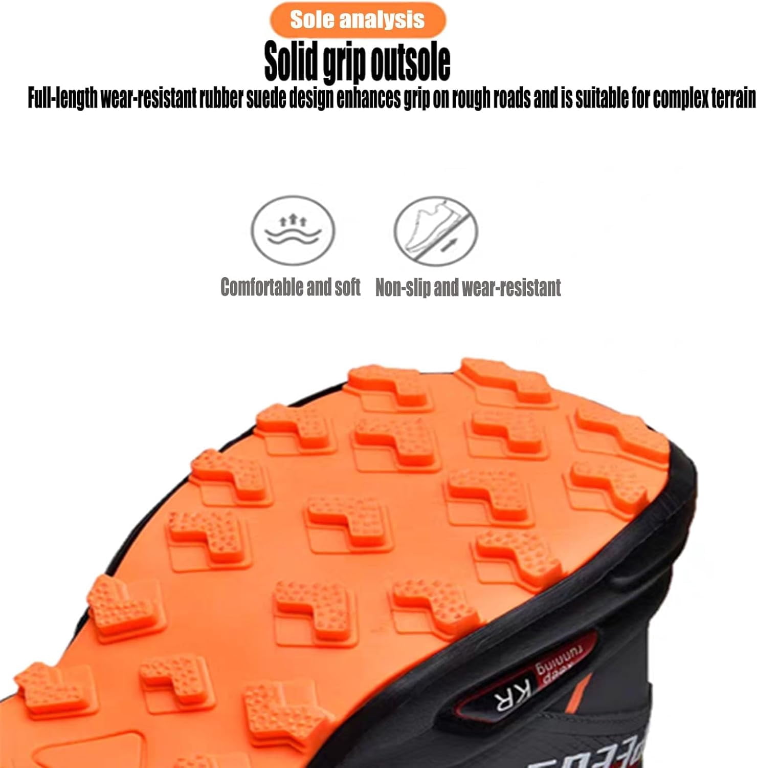 Hiking Shoes for Men Women:  Breathable Design with Wide Toe Box,  for Outdoor Comfort