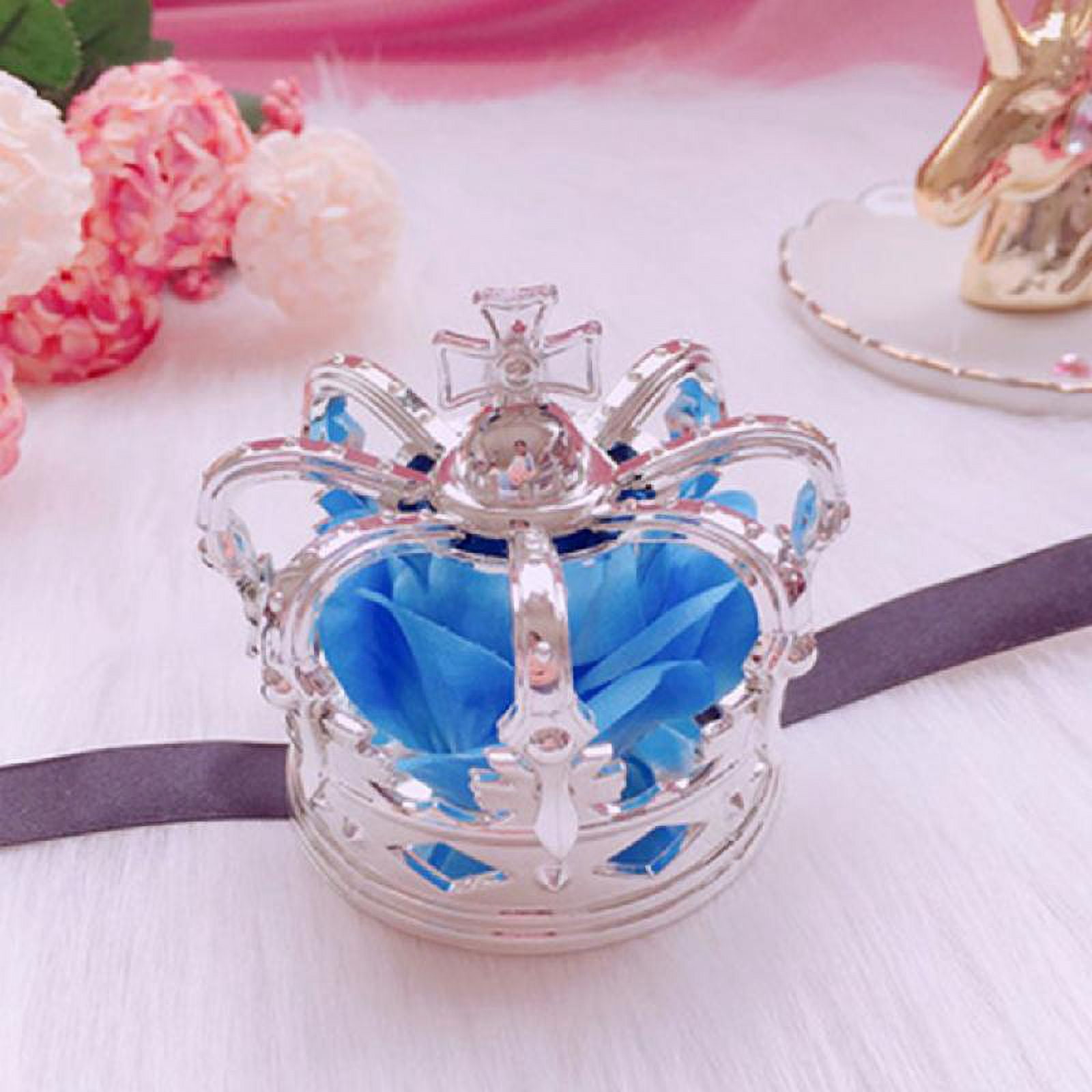 GENEMA Japanese Lolita Princess 3D Tiara Crown Luxuries Artificial