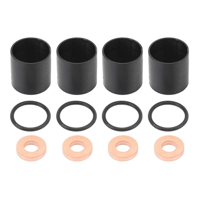 4Pcs 7701474025 Injector Seal Kit Leak Prevention Improve Engine Power for Trafic Master Opel Movano