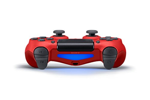Sony Dualshock 4 Wireless Controller For Playstation 4 Red Two Tone Cuh Zct2u Walmart Com Walmart Com