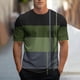 thumbnail image 2 of Camisetas de Manga Larga para Hombres, Camiseta Deportiva de Impresión Casual de Nueva Moda, Blusa de Cuello Redondo de Manga Corta, 2 of 4