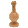 thumbnail image 3 of Unfinished Wood Finials Decorative, 4-1/4 inch, for Bed Post Finial, Curtain Rod Finials, Flagpole Topper, and Crafts, Pack of 12 Large Craft Finials, by Woodpeckers, 3 of 8