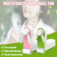 thumbnail image 1 of Iumwxz Portable Fan Mini Portable Waist Fan Usb Rechargeable Travel Blower Cooler Mini Fan Green,Ping Abs, 1 of 8