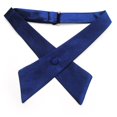 thumbnail image 3 of TOPTIE Womens Polyester Adjustable School Uniform Criss-Cross Bow Tie, NavyBlue, 3 of 10
